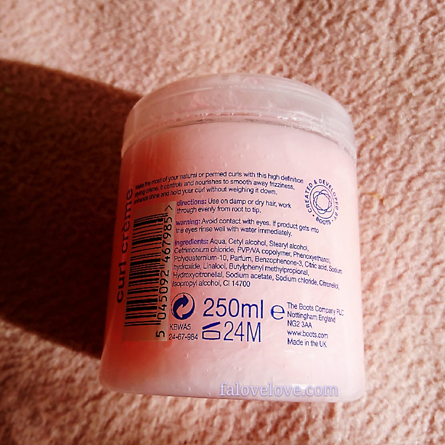 Boots Essentials Curl Creme, czyli tanio, a dobrze! Falovelove